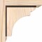 Ekena Millwork Yorktown Smooth Corbel w/Backplate, Douglas Fir, 7 1/2"W x 8"D x 8"H COR08X08X08YOR01SDF - alternate 3